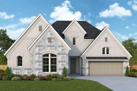New construction Single-Family house 142 Hickory Forest Ct, Willis, TX 77318 plan The Bluffstone - image