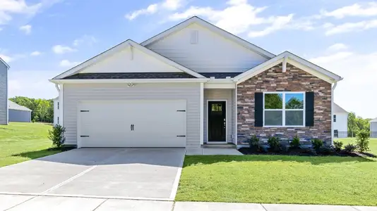 New construction Single-Family house 71 Tiger Eye Dr, Clayton, NC 27520 plan Cali - image