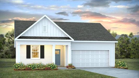 New construction Single-Family house 239 Red Vineyard Wy, Jacksonville, NC 28546 plan CALI - image