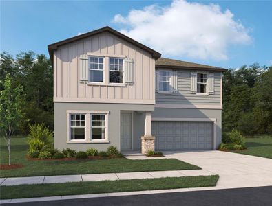 New construction Single-Family house 2915 Citrus Grove St, Wimauma, FL 33598 plan Teton - image
