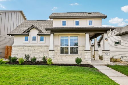 New construction Single-Family house 509 Porter Country Pkwy, Buda, TX 78610 plan Decker - image