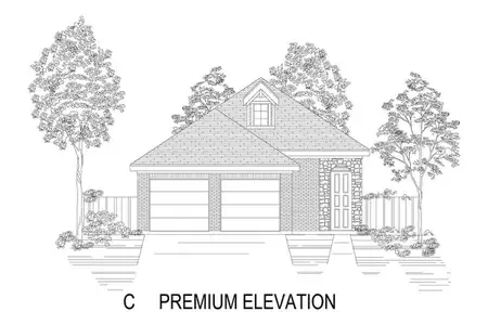 New construction Single-Family house 3213 Cross Shore Dr, Anna, TX 75409 plan Hood F - image