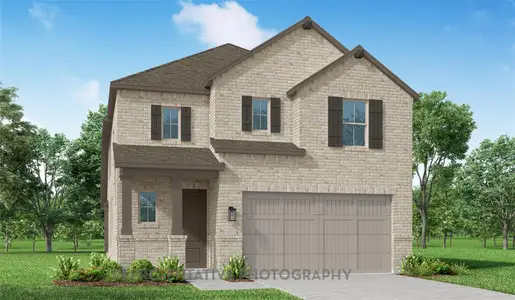 New construction Single-Family house 5327 Mango Bluffs St, Manvel, TX 77578 plan Lincoln Plan - image