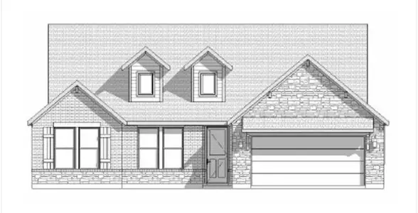 New construction Single-Family house 1001 Leo Ln, Poolville, TX 76487 plan The Sapphire Ranch II - image