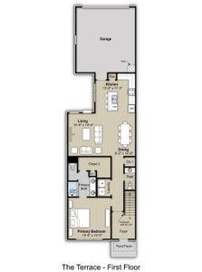New construction Single-Family house 3048 Portage, Bartlett, TN 38133 plan Terrace - image