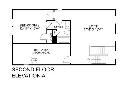 New construction Single-Family house 137 Lakeside Dr, Hertford, NC 27944 plan Palladio 2 Story - image