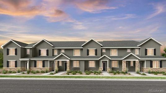 New construction Townhouse house 6681 E 148Th Dr, Unit 1, Thornton, CO 80602 plan Independence - image