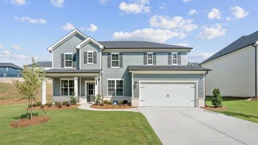 New construction Single-Family house 5627 Rosehall Ct, South Fulton, GA 30349 - image