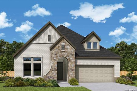New construction Single-Family house 27412 Lovat Wy, Boerne, TX 78006 plan The Tulip - image