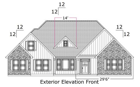 New construction Single-Family house 135 Dickson Rd, Campobello, SC 29322 - image