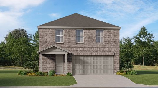 New construction Single-Family house 14917 Trapper Trl, Fort Worth, TX 76052 plan Whitetail - image