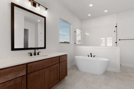 New construction Single-Family house 144 Agua Dulce, Bastrop, TX 78602 plan Savannah - image