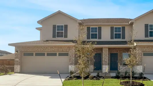 New construction Single-Family house 15108-A Afleet Alex St, Manor, TX 78653 plan The Mesquite - image