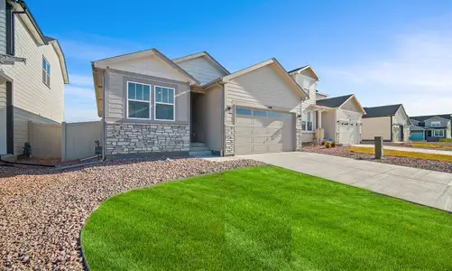 New construction Single-Family house 5439 Sidewinder Dr, Colorado Springs, CO 80925 plan Juniper - image