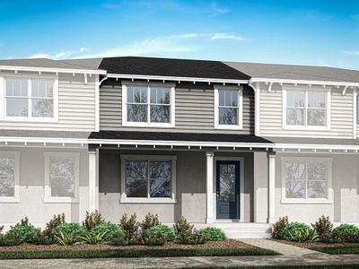 New construction Townhouse house 185 Rainwood St, Groveland, FL 34715 plan Aurora - image
