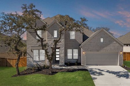 New construction Single-Family house 372 Wood Thrush Run, Kyle, TX 78640 plan Willis - image