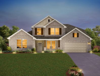 New construction Single-Family house 243 Possumhaw Ln, San Marcos, TX 78666 plan Amber - image