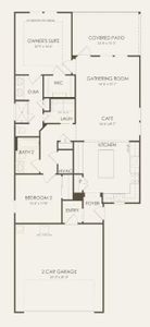 Del Webb Homes, Alpine floor plan