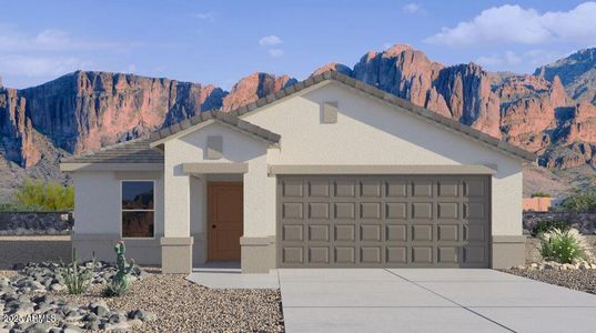 New construction Single-Family house 11926 E Lupine Ln, Florence, AZ 85132 - image