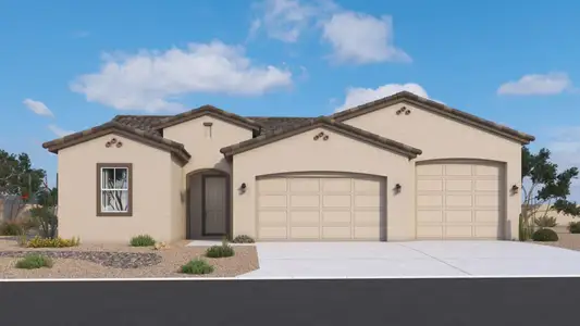 New construction Single-Family house 18931 W Ocotillo Rd, Waddell, AZ 85355 plan Canyon - image