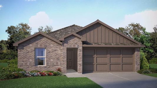 New construction Single-Family house 300 Trail Ct, Keene, TX 76059 plan Baylor - image