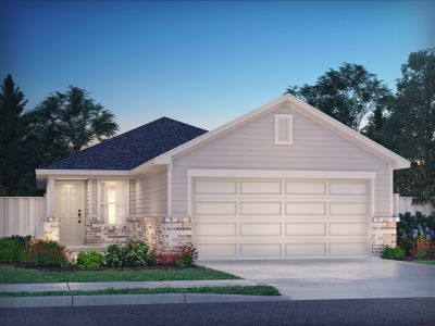 New construction Single-Family house 14210 Granger Pointe Ln, Conroe, TX 77302 plan The Carlsbad (345) - image