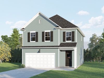 New construction Single-Family house 2002 Halton Oaks Dr, Spartanburg, SC 29303 plan Hidden Creek II - image