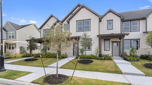 New construction Townhouse house 2538 Ophelia Levi Ln, Round Rock, TX 78665 The Smithwick- photo 2 2