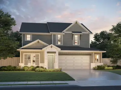 New construction Single-Family house 115 Fossil Dr, Kyle, TX 78640 plan The Reynolds (890) - image