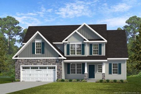 New construction Single-Family house 183 Meadow Sage St, Raeford, NC 28376 - image