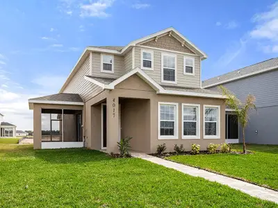 New construction Single-Family house 4017 Kindling Wood Wy, St. Cloud, FL 34772 plan Aria - image