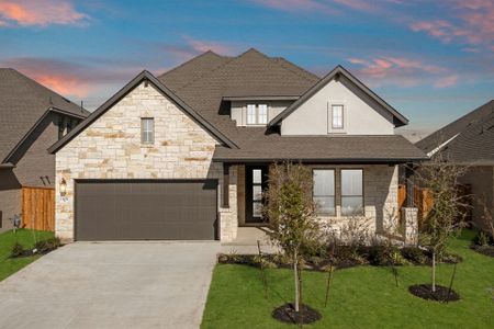New construction Single-Family house 1508 Corduroy Ln, Georgetown, TX 78633 plan Schertz - image