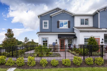 New construction Townhouse house 5207 Tyson Ranch Blvd, Orlando, FL 32824 Granada- photo 0