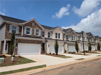 New construction Townhouse house 871 Pensive Run, Dacula, GA 30019 Danielson- photo 0 0