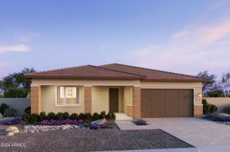 New construction Single-Family house 43485 N Wollemi Street, Queen Creek, AZ 85140 - photo 0