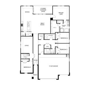 New construction Single-Family house 204 Divisadero Dr, Hutto, TX 78634 plan The Liberty (530) - image