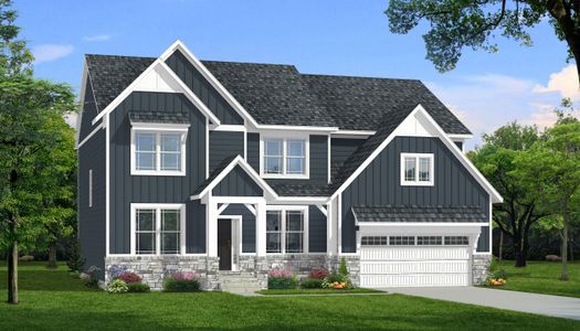 New construction Single-Family house 4841 Burton Ln, Saline, MI 48176 plan The Brittain - image