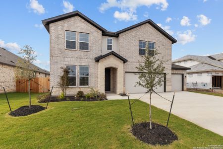 New construction Single-Family house 112 Red Deer Place, Cibolo, TX 78108 Rainier- photo 0