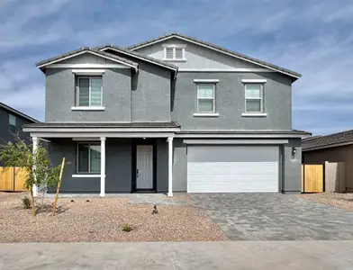 New construction Single-Family house 15618 W Brown St, Waddell, AZ 85355 plan Emerald - image