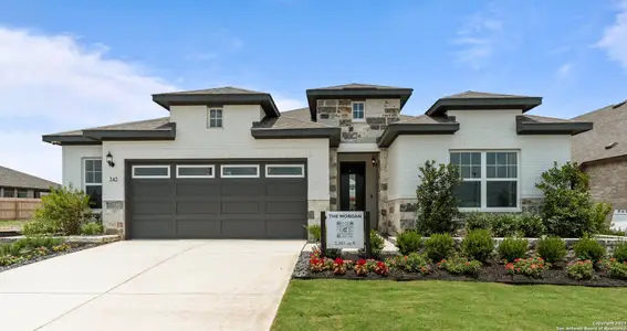 New construction Single-Family house 9522 Luke Path, San Antonio, TX 78254 plan Morgan - image