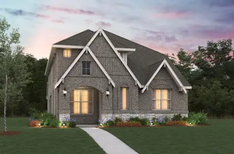 New construction Single-Family house 1448 Lady Bird Rd, Justin, TX 76247 plan Brazos - image