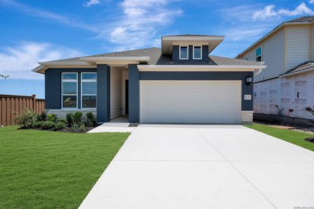 New construction Single-Family house 6042 Edna Pt, New Braunfels, TX 78130 plan The Amaryllis - image