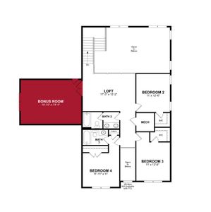 New construction Single-Family house 1229 Opal Ln, Durham, NC 27705 plan Winston - image