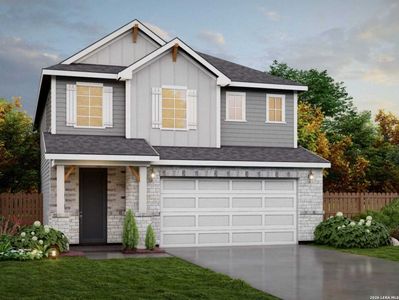 New construction Single-Family house 5911 Woodlake Acres, San Antonio, TX 78244 - image