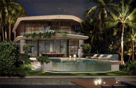 New construction Single-Family house 340/320 W Di Lido Dr, Miami Beach, FL 33139 - image