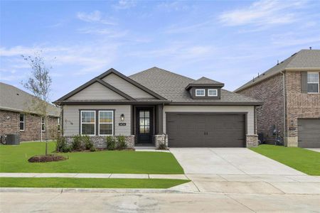 New construction Single-Family house 1404 Diamond Peak Trail, Anna, TX 75409 Bowie Homeplan- photo 0