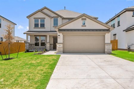 New construction Single-Family house 108 Landry Cove, Georgetown, TX 78628 - photo 0