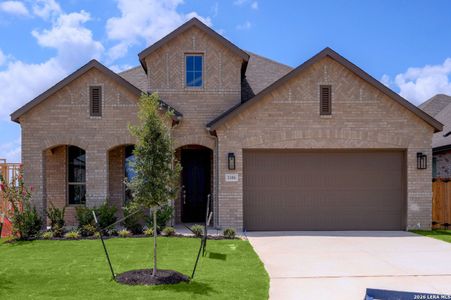New construction Single-Family house 1106 Neria Lp, San Antonio, TX 78224 plan Amberley - image