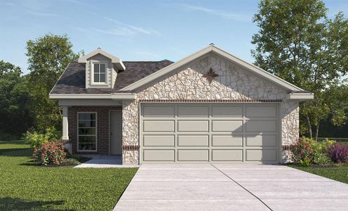 New construction Single-Family house 446 Clear Rain St, Lavon, TX 75166 plan Sapphire - image