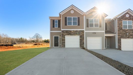 New construction Townhouse house 772 Embark Cir, Greer, SC 29651 plan Maywood - image